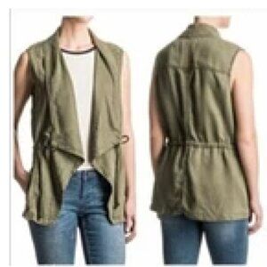 Max Jeans Womens Warp Around Vest